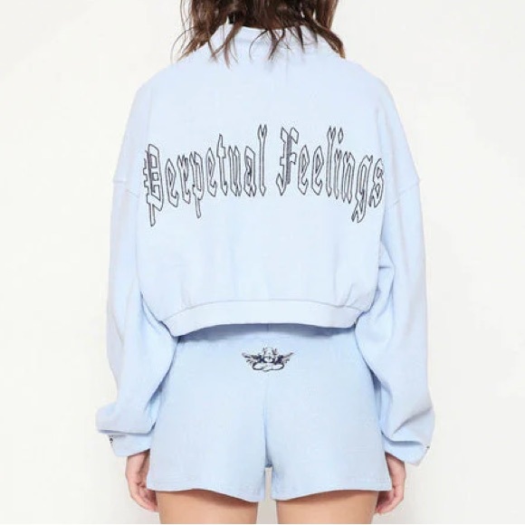 Boys Lie “Perpetual Feelings” henley sweatshirt - Picture 3 of 4